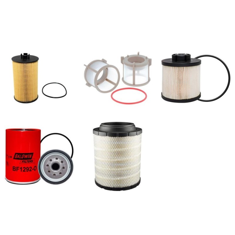 PISTEN BULLY 100 SCR Filter Service Kit w/MERCEDES BENZ OM 924 LAeng. 01.2016 -  Air Oil Fuel