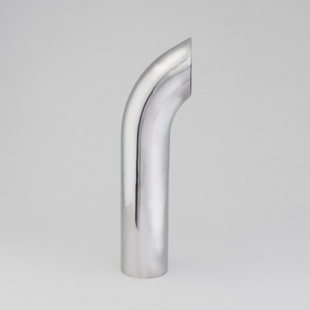 Donaldson J024751 STACK PIPE CURVED 5 IN (127 MM) OD X 24 IN (610 MM) CHROME