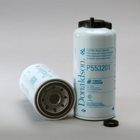 Donaldson P553201 FUEL FILTER WATER SEPARATOR SPIN-ON TWIST&DRAIN