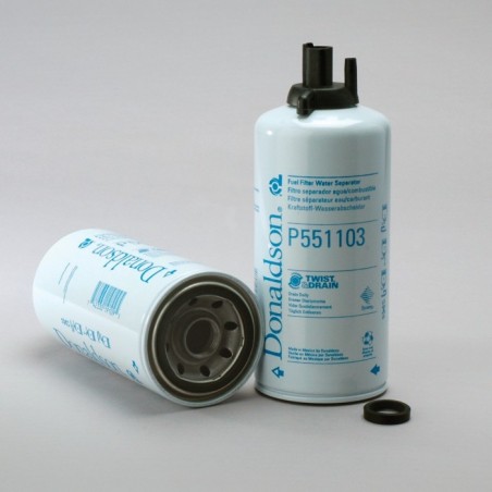 Donaldson P551103 FUEL FILTER WATER SEPARATOR SPIN-ON TWIST&DRAIN