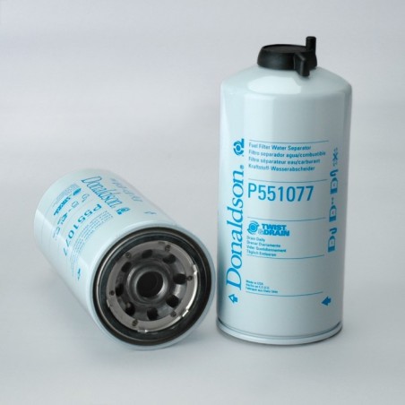 Donaldson P551077 FUEL FILTER WATER SEPARATOR SPIN-ON TWIST&DRAIN