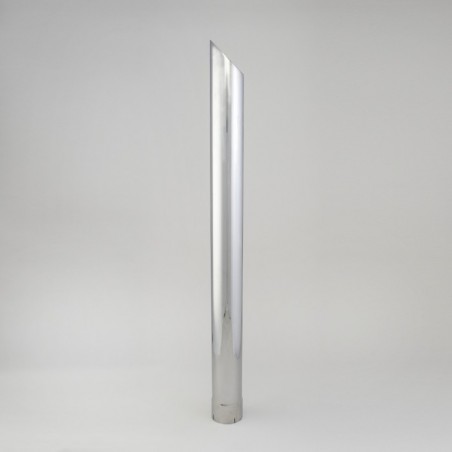 Donaldson P224608 STACK PIPE 45 DEGREE 5 IN 127 MM ID X 60 IN 1524 MM CHROME