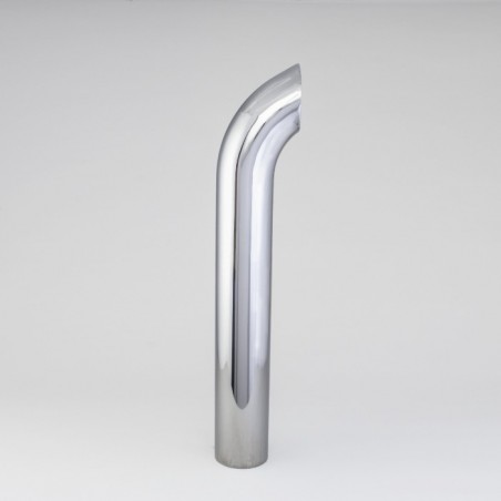 Donaldson P208375 STACK PIPE CURVED 5 IN 127 MM OD X 36 IN 914 MM CHROME
