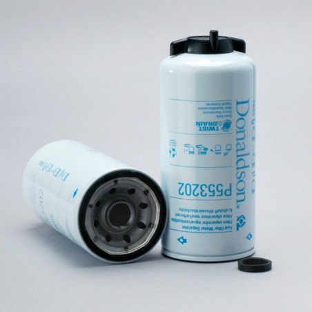 Donaldson P553202 FUEL FILTER WATER SEPARATOR SPIN-ON TWIST&DRAIN