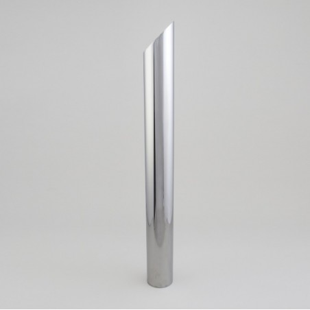 Donaldson P216228 STACK PIPE 45 DEGREE 5 IN (127 MM) OD X 48 IN (1219 MM) CHROME