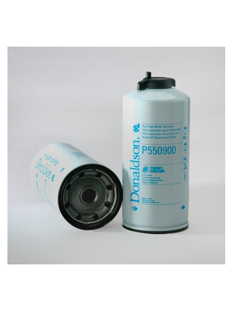 Donaldson P550900 FUEL FILTER WATER SEPARATOR SPIN-ON TWIST&DRAIN