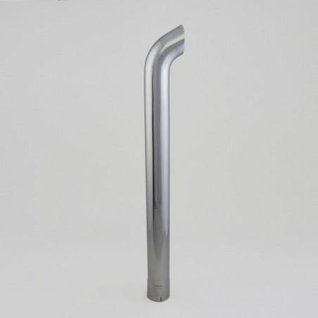 Donaldson P207320 STACK PIPE CURVED 4 IN (102 MM) ID X 48 IN (1219 MM) CHROME