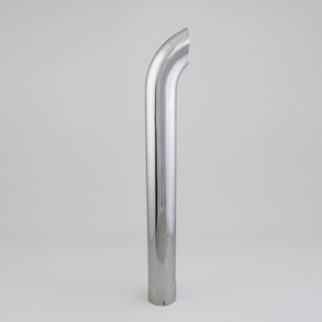 Donaldson P207321 STACK PIPE CURVED 5 IN (127 MM) ID X 48 IN (1219 MM) CHROME