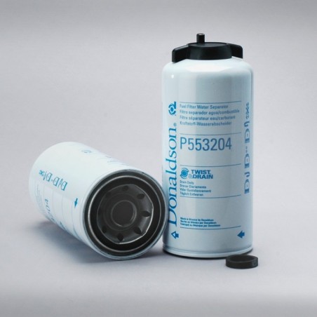 Donaldson P553204 FUEL FILTER WATER SEPARATOR SPIN-ON TWIST&DRAIN