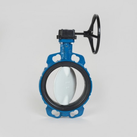 Donaldson 262213602 BUTTERFLY VALVE STEEL WITH WORM WHEEL FOR REINFORCED DUST BIN L 200