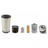 TAKEUCHI TB 23 R Filter Service Kit w/Yanmar 3Tnv76-Xtb Eng.