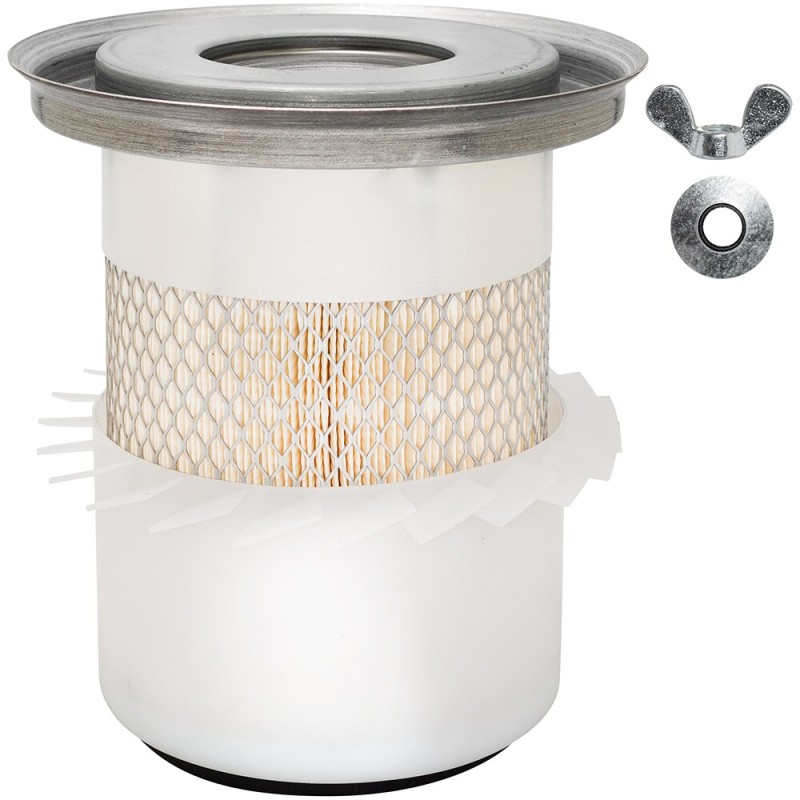 Baldwin PA3910-FN Outer Air Element with Fins and Lid Filter | RICO Europe