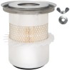 Baldwin PA3910-FN Outer Air Element with Fins and Lid Filter | RICO Europe