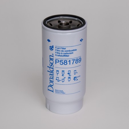 Donaldson P581789, Fuel Filter, Water Separator Spin-On