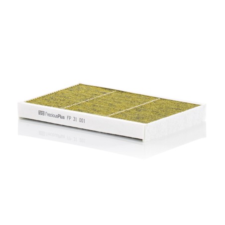 MANN-FILTER FP 31 001 Cabin Air Filter - FreciousPlus Biofunctional Pollen Filter - for Trucks + Buses | RICO Europe