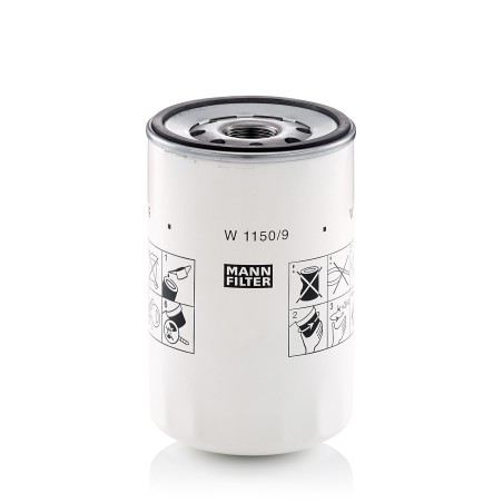 MANN-FILTER W 1150/9 Oil Filter - for Off-Highway Applications | RICO Europe