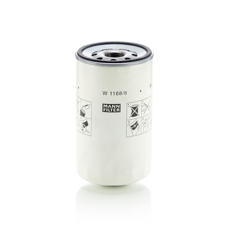 MANN-FILTER W 1168/6 Oil Filter - for Off-Highway Applications | RICO Europe
