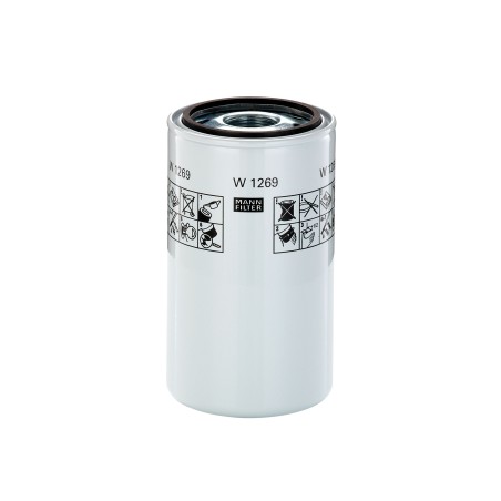 MANN-FILTER W 1269 Oil Filter Hydraulics filter - for Off-Highway Applications | RICO Europe