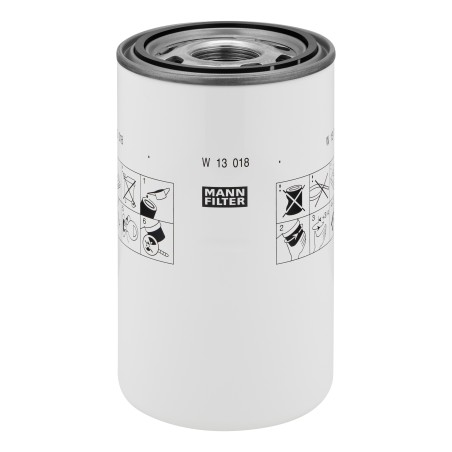 MANN-FILTER W 13 018 Oil Filter Hydraulics filter - for Off-Highway Applications | RICO Europe