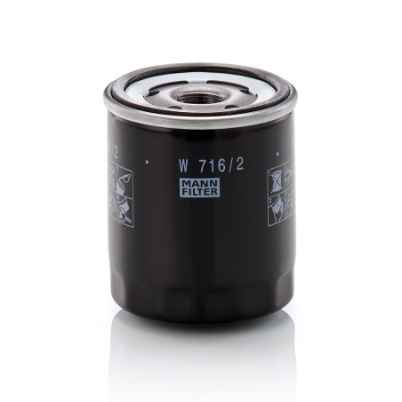 MANN-FILTER W 716/2 Oil Filter - for Cars + Transporters | RICO Europe