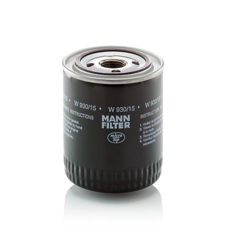 MANN-FILTER W 930/15 Oil Filter - for Off-Highway Applications | RICO Europe