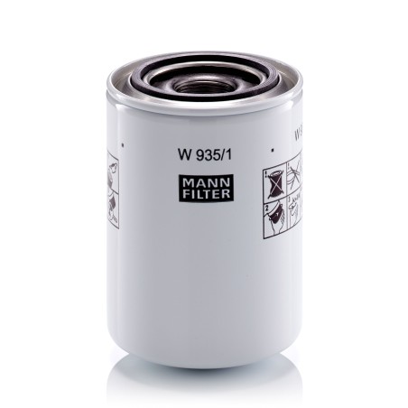MANN-FILTER W 935/1 Oil Filter Hydraulics filter - for Off-Highway Applications | RICO Europe