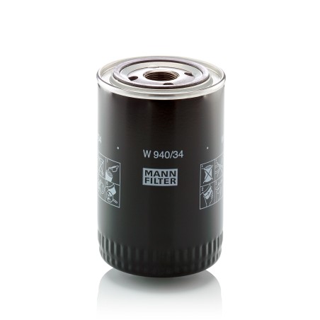 MANN-FILTER W 940/34 Oil Filter - for Off-Highway Applications | RICO Europe