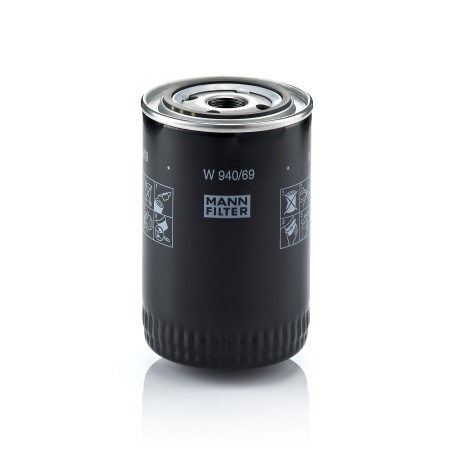 MANN-FILTER W 940/69 Oil Filter - for Trucks + Buses | RICO Europe