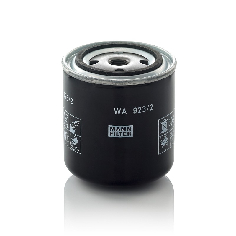 MANN-FILTER WA 923/2 Cooling Liquid Filter - for Trucks + Buses | RICO Europe