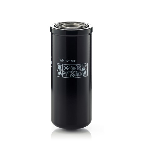 MANN-FILTER WH 1257/3 Oil Filter Hydraulics filter - for Off-Highway Applications | RICO Europe