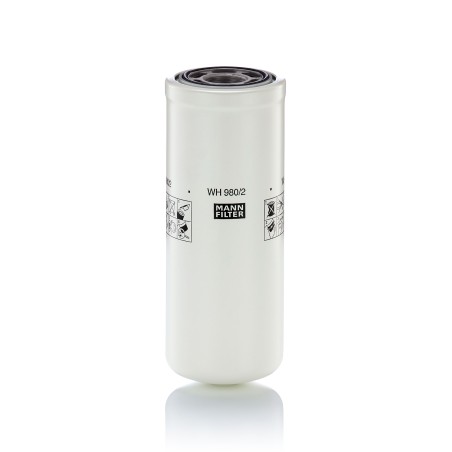 MANN-FILTER WH 980/2 Oil Filter Hydraulics filter - for Off-Highway Applications | RICO Europe