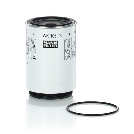 MANN-FILTER WK 1060/3 x Fuel Filter - for Trucks + Buses | RICO Europe