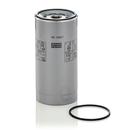 MANN-FILTER WK 1080/7 x Fuel Filter - for Trucks + Buses | RICO Europe