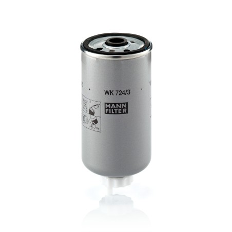 MANN-FILTER WK 724/3 Fuel Filter - for Trucks + Buses | RICO Europe