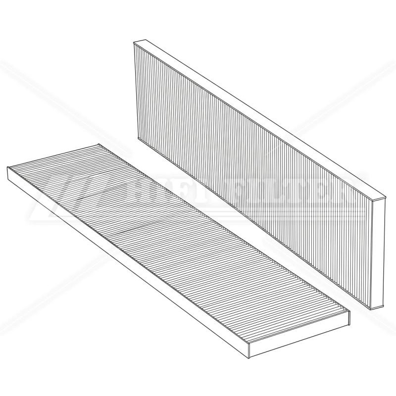 HIFI SC50451 CABIN AIR FILTER
