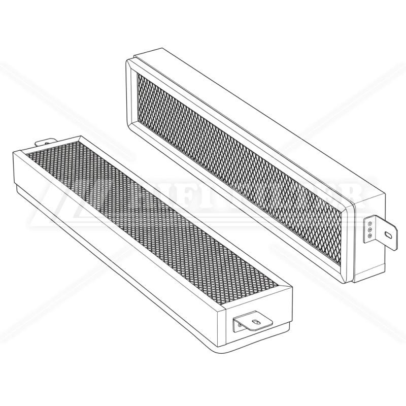 HIFI SC90507P2V CABIN FILTER CATEGORY 2