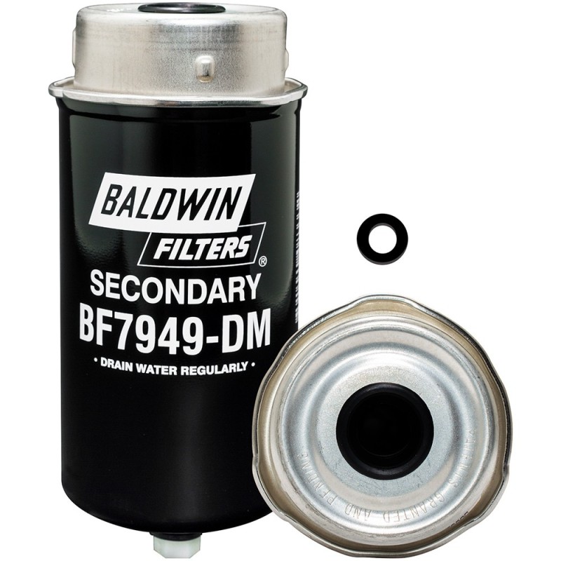 baldwin bf7949-dm, secondary fuel element with drain