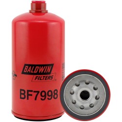 Baldwin BF7998, Fuel/Water Separator Filter Spin-on with
