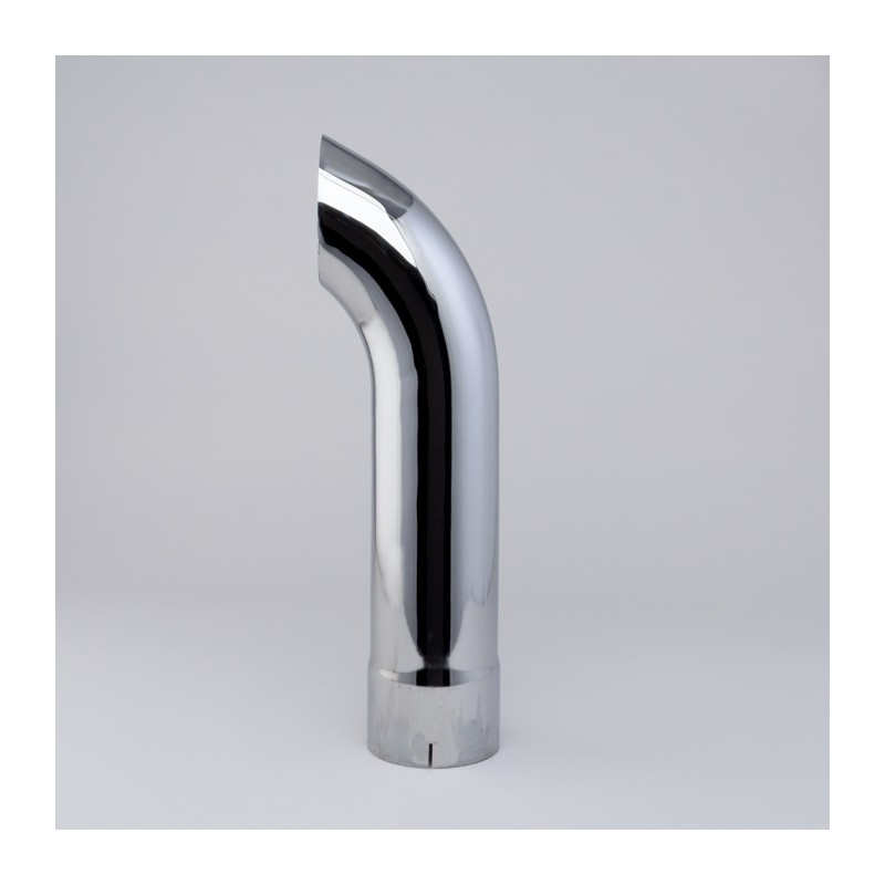 Donaldson J024758 STACK PIPE CURVED 5 IN (127 MM) ID X 24 IN (610 MM) CHROME