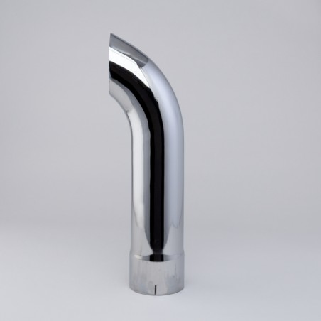 Donaldson J024758 STACK PIPE CURVED 5 IN (127 MM) ID X 24 IN (610 MM) CHROME