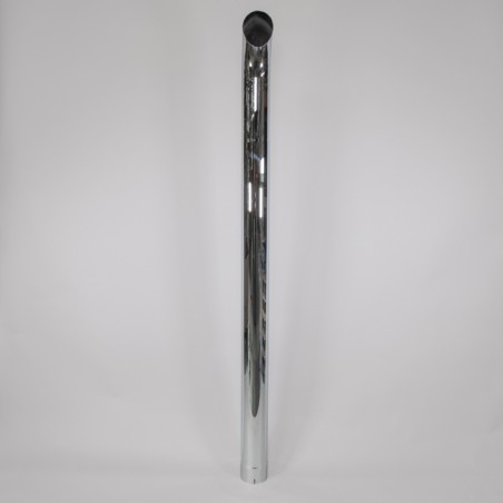 Donaldson P224638 STACK PIPE STRAIGHT 5 IN (127 MM) ID X 84 IN (2134 MM) CHROME