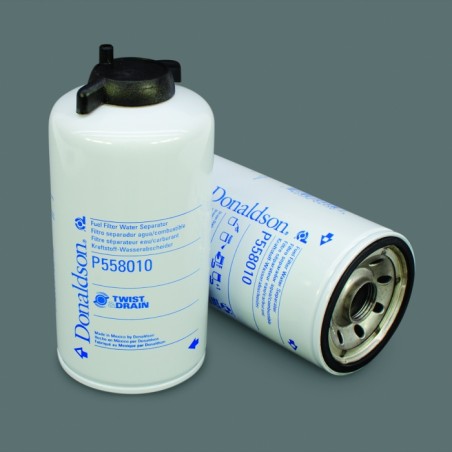Donaldson P558010 FUEL FILTER WATER SEPARATOR SPIN-ON TWIST&DRAIN