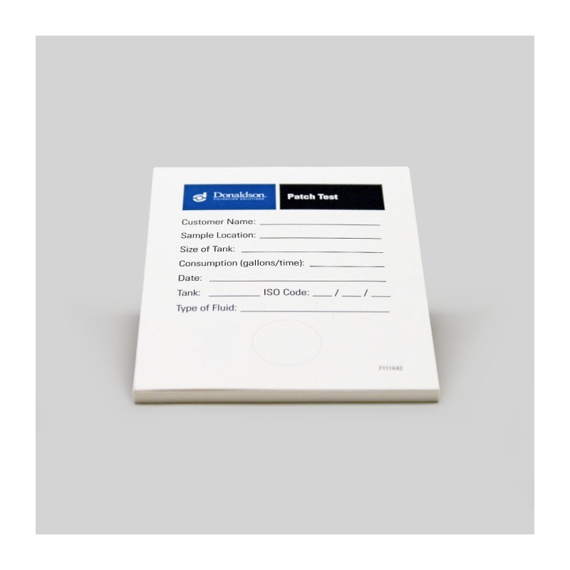 Donaldson P567865 TEST ANALYSIS CARDS