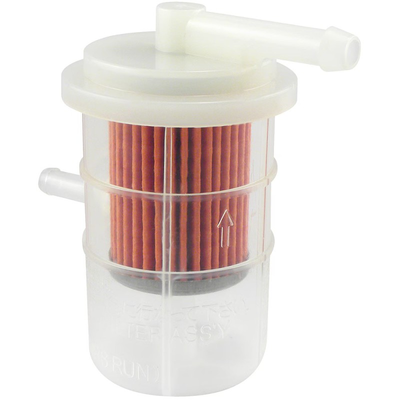 Baldwin BF9863, In-Line Fuel Filter in Plastic Housing