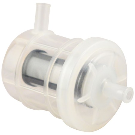 Baldwin BF9906, In-Line Nylon Mesh Fuel Filter in Plastic Housing