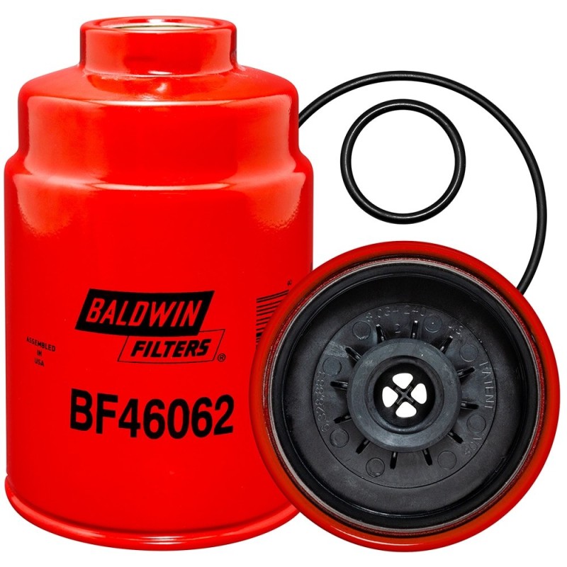 Baldwin BF46062, Fuel/Water Separator Spin-on with Open Port for Bowl
