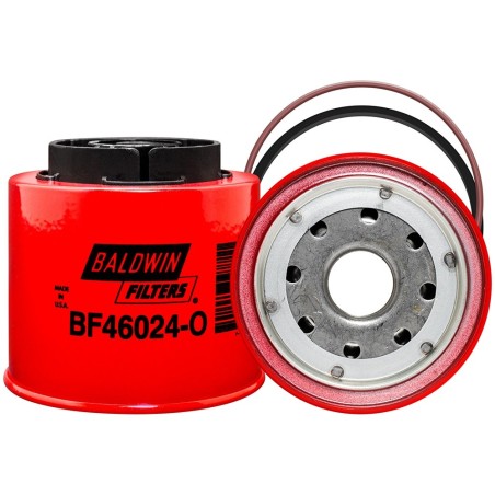 Baldwin BF46024-O, Fuel/Water Separator Spin-on with Open End for Bowl