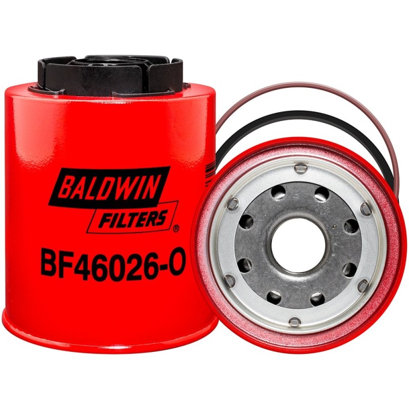 Baldwin BF46026-O, Fuel/Water Separator Spin-on with Open End for Bowl