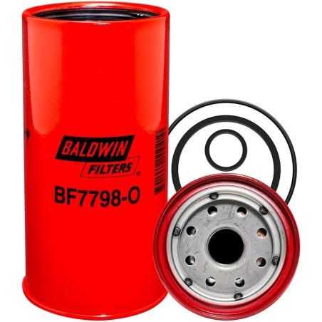 Baldwin BF7798-O, Fuel/Water Separator Spin-on with Open End for Bowl
