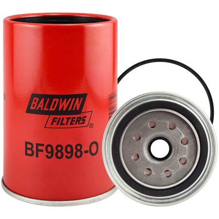Baldwin BF9898-O, Fuel/Water Separator Spin-on with Open End for Bowl